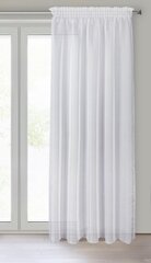 Готовая штора-алиас на ленте, 140 х 270 см, белая. цена и информация | Шторы, занавески | 220.lv
