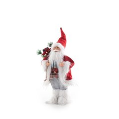 Ziemassvētku vecītis, 45 cm, sarkans cena un informācija | Ziemassvētku dekorācijas | 220.lv