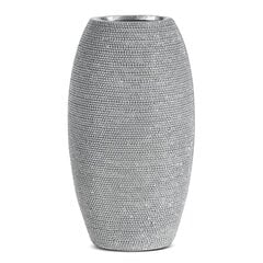 Декоративная ваза эльдо 15х12х27 см серебро цена и информация | Вазы | 220.lv
