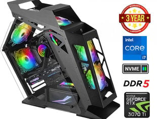 Gamer i7-13700F 32GB 256GB NVME SSD RTX 3070 Ti Windows 10 cena un informācija | Stacionārie datori | 220.lv