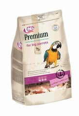 Barība lielajiem papagaiļiem LoLo Pets, 0,75 kg cena un informācija | Putnu barība | 220.lv