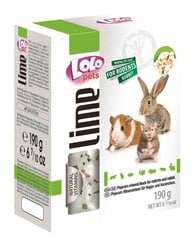 Minerālu akmens grauzējiem LoLo Pets, 190 g цена и информация | Корм для грызунов | 220.lv