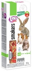 Papildbarība grauzējiem LoLo Pets, 90 g, 2 gab. цена и информация | Корм для грызунов | 220.lv