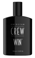 Tualetes ūdens American Crew Win EDT, 100 ml cena un informācija | Sieviešu smaržas | 220.lv