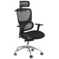 Biroja krēsls ErgoNew S1A, auduma sēdeklis, melns cena un informācija | Biroja krēsli | 220.lv