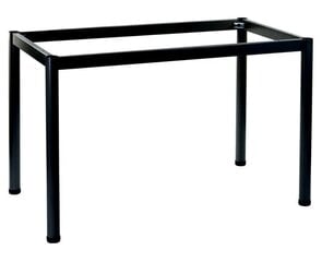 Металлический каркас стола, 116x66x72,5 см, черный цена и информация | Другие принадлежности для мебели | 220.lv