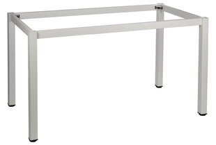 Каркас стола металлический, 156x66x72,5 см, белый цена и информация | Другие принадлежности для мебели | 220.lv