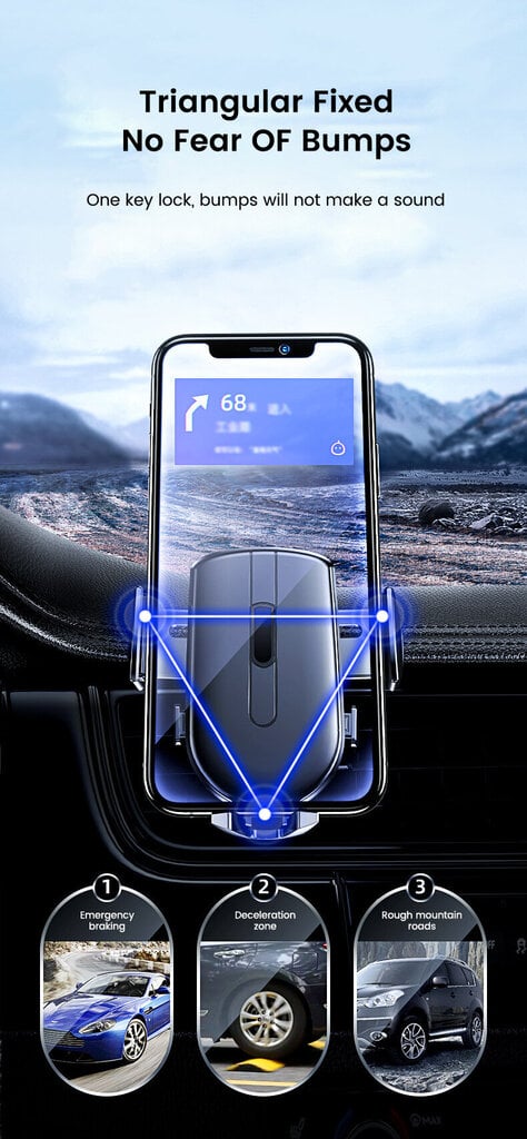 Multifunkcionāls telefona turētājs uz piesūcekņa automašīnai; Mašīnas telefona turētājs; Car phone holder, LIVMAN A052 цена и информация | Auto turētāji | 220.lv