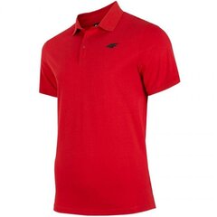 T-krekls vīriešiem 4F M H4L22 TSM355 62S, sarkans cena un informācija | Vīriešu T-krekli | 220.lv