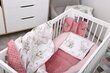 Mazuļu ligzda ar aksesuāriem Babymam, rozā, 0-24 mēn cena un informācija | Spilveni, guļammaisi, konverti jaundzimušajiem | 220.lv