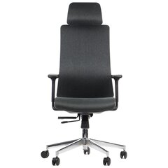 Офисный стул Akcent, хромированная основа, графит цена и информация | Офисные кресла | 220.lv