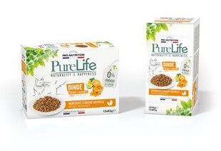 PureLife Tītars, ķirbis un citrusaugļi mercē, bez graudiem 12x85g цена и информация | Консервы для котов | 220.lv