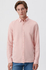 Рубашка Mavi 02057970442-S, розовая цена и информация | Мужские рубашки | 220.lv