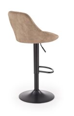 2-u krēslu komplekts H101, brūns/melns cena un informācija | Virtuves un ēdamistabas krēsli | 220.lv