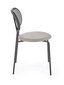 4-u krēslu komplekts K524, pelēks/melns cena un informācija | Virtuves un ēdamistabas krēsli | 220.lv