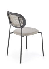 Комплект из 4-х стульев K524, серый/черный цвет цена и информация | Стулья для кухни и столовой | 220.lv