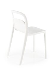 Комплект из 4 стульев К490, белый цвет цена и информация | Стулья для кухни и столовой | 220.lv