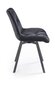 2-u krēslu komplekts K519, melns cena un informācija | Virtuves un ēdamistabas krēsli | 220.lv