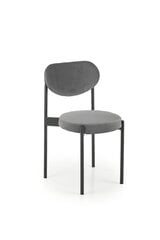 4-u krēslu komplekts K509, pelēks/melns cena un informācija | Virtuves un ēdamistabas krēsli | 220.lv
