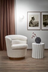 Viesistabas krēsls Halmar Amy, balts цена и информация | Кресла в гостиную | 220.lv