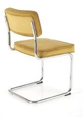 Комплект из 4-х стульев K510, желтый/серебристый цвет цена и информация | Стулья для кухни и столовой | 220.lv