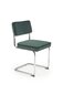4-u krēslu komplekts K510, zaļš/sudrabains цена и информация | Virtuves un ēdamistabas krēsli | 220.lv