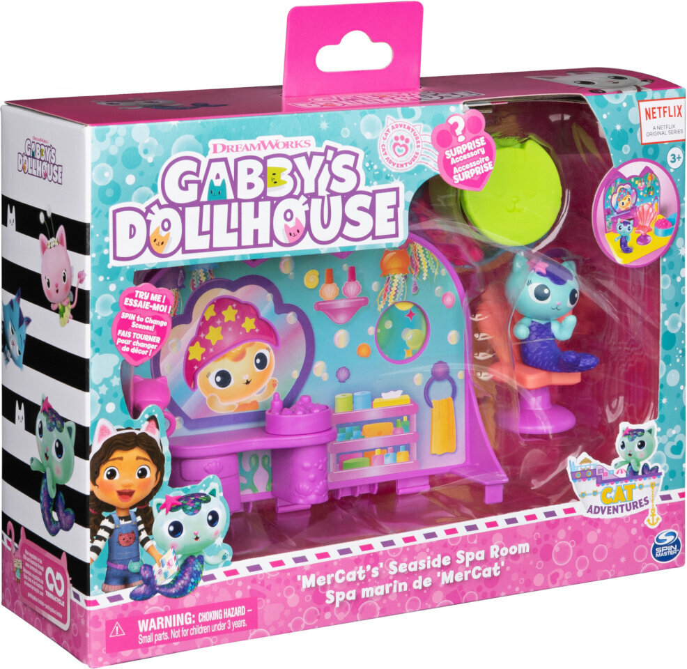 Spa telpa DreamsWorks Gabby&#39;s Dollhouse cena un informācija | Rotaļlietas meitenēm | 220.lv