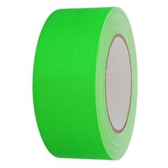 Neona līmlente Allcolor Neon gaffer, 50mm x 25m, zaļš cena un informācija | Izolācijas materiāli | 220.lv