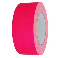 Neona līmlente Allcolor Neon gaffer, 50mm x 25m, rozā cena un informācija | Izolācijas materiāli | 220.lv