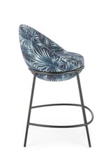 Комплект из 2-х стульев H118, синий/черный цвет цена и информация | Стулья для кухни и столовой | 220.lv