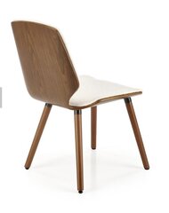 2-u krēslu komplekts K511, brūns/smilškrāsas cena un informācija | Virtuves un ēdamistabas krēsli | 220.lv