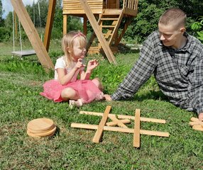 Spēle, Krustiņi un nullītes cena un informācija | Spēles brīvā dabā | 220.lv