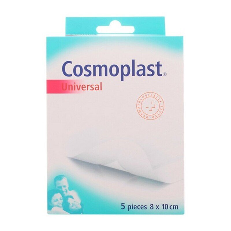 Sterilizēti plāksteri Universal Cosmoplast, 5 gab. cena un informācija | Pirmā palīdzība | 220.lv