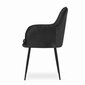 Krēsls Lugo, melns cena un informācija | Virtuves un ēdamistabas krēsli | 220.lv