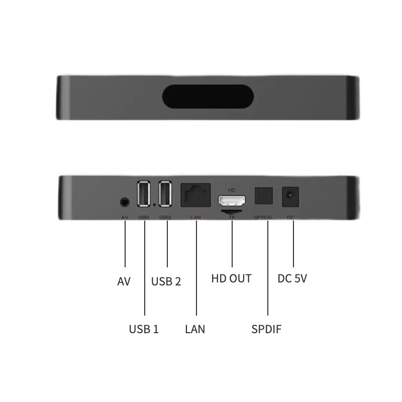 Android TV BOX Android 11.0 Ostark cena un informācija | Virszemes TV uztverēji | 220.lv