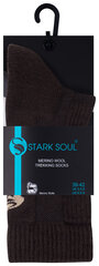 Походные носки унисекс Stark Soul 2153, коричневые цена и информация | Мужские носки | 220.lv