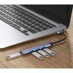 USB Hub 4x USB концентратор 3.0 + 2.0 цена и информация | Адаптеры и USB разветвители | 220.lv