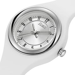 FEMBW повседневные аналоговые кварцевые часы для женщин с силиконовым ремешком и водонепроницаемой пряжкой цена и информация | Женские часы | 220.lv