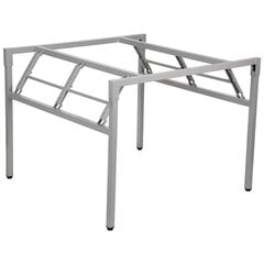 Каркас складной столешницы NY-A024 KW. - 96x96 см, алюминий цена и информация | Другие принадлежности для мебели | 220.lv