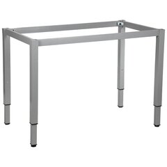 Regulējams galda rāmis NY-A057/K - 136x66 cm, alumīnijs cena un informācija | Citi piederumi mēbelēm | 220.lv