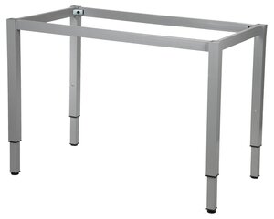 Каркас регулируемого стола NY-A057/K - 136x66 см, алюминий цена и информация | Другие принадлежности для мебели | 220.lv