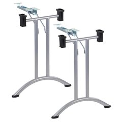 Каркас складной для стола SC-922, ширина 59 см, серый цена и информация | Другие принадлежности для мебели | 220.lv