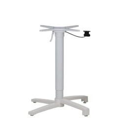 SH-C06 основание стола, регулируемое по высоте, складное, белое цена и информация | Другие принадлежности для мебели | 220.lv