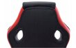 Biroja krēsls Giosedio FBH041, melns sarkans cena un informācija | Biroja krēsli | 220.lv