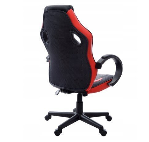 Biroja krēsls Giosedio FBH041, melns sarkans cena un informācija | Biroja krēsli | 220.lv