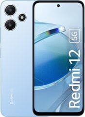 Xiaomi Redmi 12 5G 4/128ГБ Sky Blue,MZB0EGWEU цена и информация | Мобильные телефоны | 220.lv