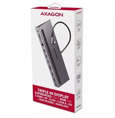 Axagon HMC-4KX3 cena un informācija | Adapteri un USB centrmezgli | 220.lv