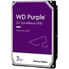 WD Purple WD33PURZ цена и информация | Жёсткие диски | 220.lv