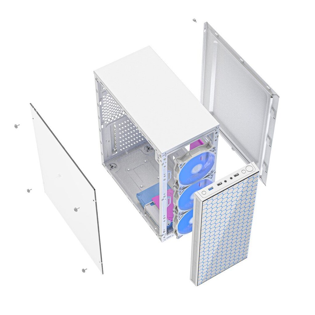 Gembird Fornax 500 CCC-FC-500W cena un informācija | Datoru korpusi | 220.lv