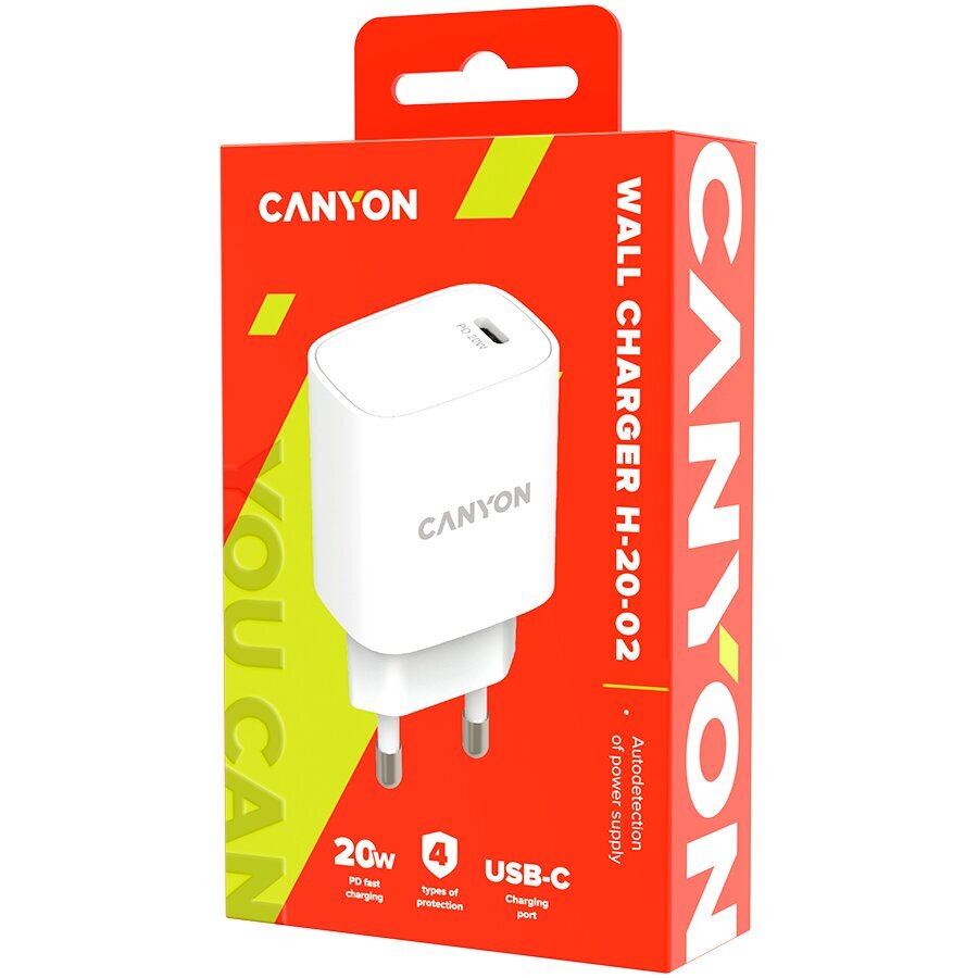 Canyon H-20 cena un informācija | Lādētāji un adapteri | 220.lv